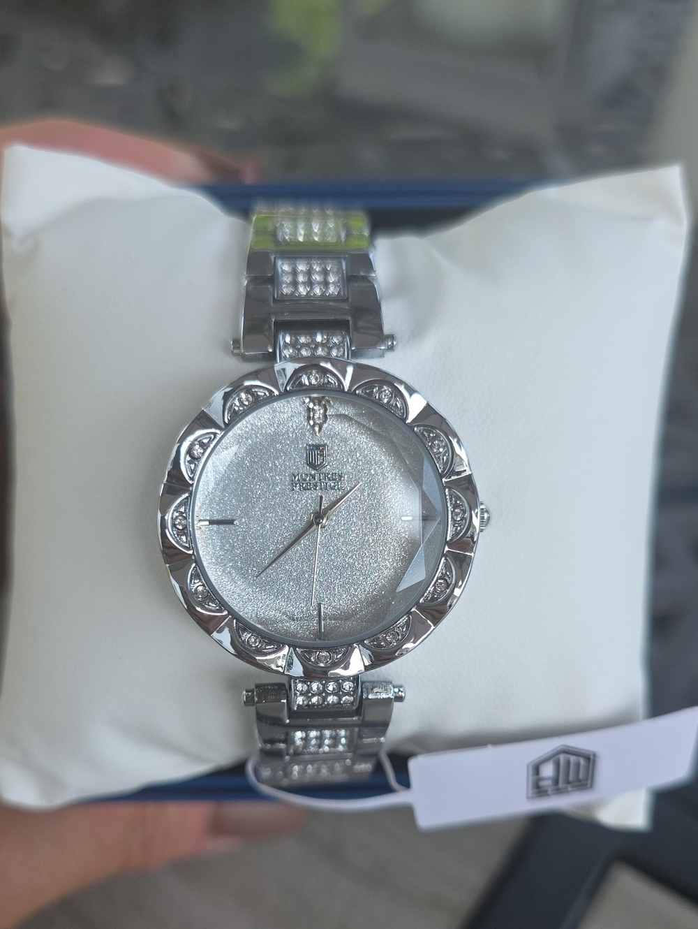 773. Montres Prestige By Invicta MPW-0207 Lady Steel Quartz Watch 33mm